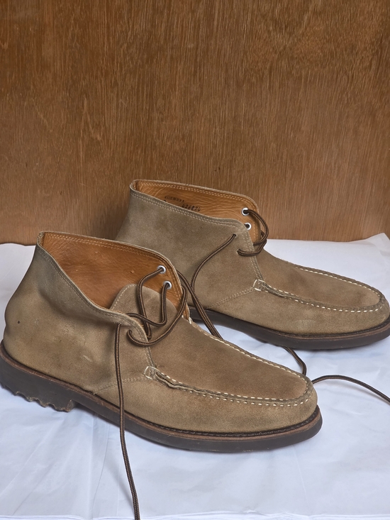 MADE IN USA RALPH LAUREN VINTAGE CHUKKA SUEDE BOOTS 11.5 D main image 11